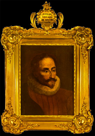 Retrato  de Miguel de Cervantes Saavedra